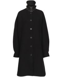 Chloé - Mid-Length Oversized Wool Coat - Lyst
