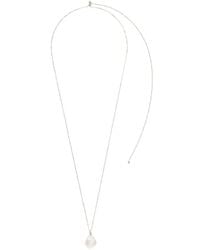 Bottega Veneta - Rock Crystal Quartz Pendant Necklace - Lyst