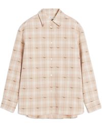 Maison Kitsuné - Maison Kitsuné Light Checked Overshirt - Lyst