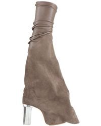 Rick Owens - Solid Color Platform Boots - Lyst