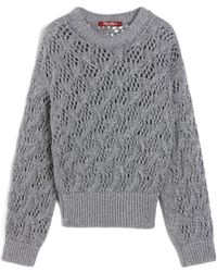 Max Mara - Studio Pilade Crewneck Knitted Jumper - Lyst