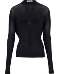 Jean Paul Gaultier - Conical Draped Top - Lyst