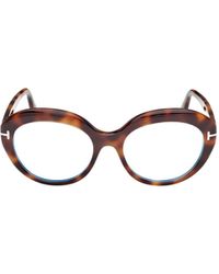 Tom Ford - Eyewear Oval-Frame Glasses - Lyst
