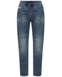 DIESEL - 2031 D-Krailey Low-Rise Tapered Jeans - Lyst