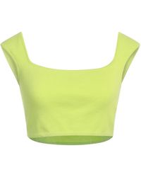 Sportmax - Sleeveless Cropped Knit Top - Lyst