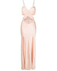 Amen - Chantilly-Lace Cut-Out-Detail Gown - Lyst