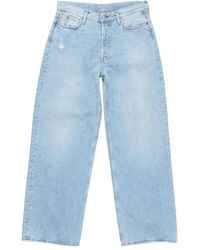 Acne Studios - Jeans With Belt Loops - Lyst