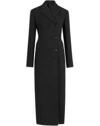 Alaïa - Alaïa Double-Breasted Tailored Coat - Lyst
