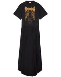 Balenciaga - Train Graphic Print Layered T-Shirt - Lyst