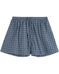 Tekla - Plaid Pajama Pants - Lyst