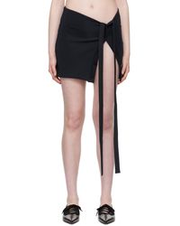 Jade Cropper - Button Miniskirt - Lyst