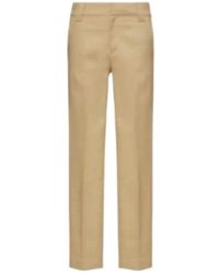 Valentino - Mid-Rise Straight Leg Trousers - Lyst