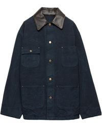 Prada - Canvas Work Jacket - Lyst