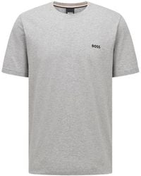 BOSS - Logo Short-Sleeved T-Shirt - Lyst