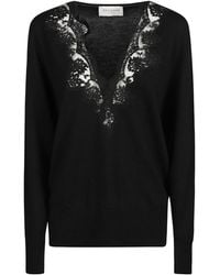 ERMANNO FIRENZE - V-Neck Sweater - Lyst