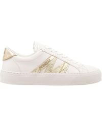 Moncler - Lace-Up Low-Cut Casual Shoes - Lyst