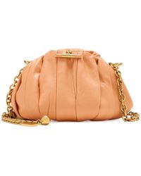Chloé - Chloé Plissé Chain Pleated Shoulder Bag - Lyst