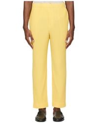 Homme Plissé Issey Miyake - Pleated Casual Pants - Lyst