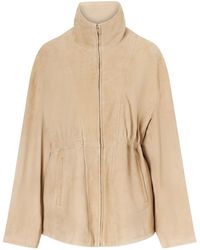 Nour Hammour - Passage Suede Jacket - Lyst