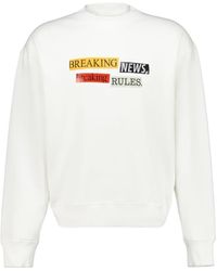 Palm Angels - Pa X La Times Quote Crew-Neck Sweatshirt - Lyst