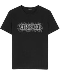 Versace - Logo-Embellished Crewneck T-Shirt - Lyst