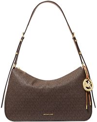 Michael Kors - Michael Nolita Zipped Shoulder Bag - Lyst