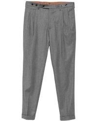 Berwich - Pleated Wool Trousers - Lyst
