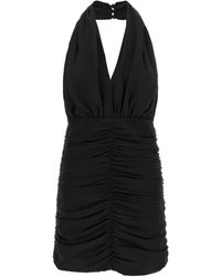 ROTATE BIRGER CHRISTENSEN - Curling Ruched Mini Dress - Lyst
