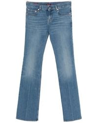 Gucci - Logo Patch Denim Jeans - Lyst