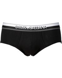 Dolce & Gabbana - Elastic Waist Briefs - Lyst