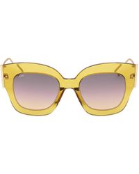 Tod's - Geometric Frame Sunglasses - Lyst