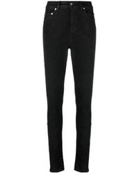 Rick Owens - High-Waist Skinny-Fit Trousers - Lyst