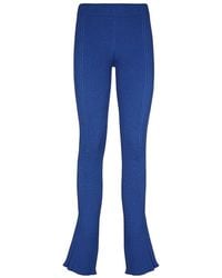 Barrow - Low-Rise Ribbed Trousers - Lyst