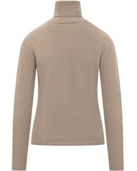 Max Mara - Studio Roll-Neck Knitted Jumper - Lyst