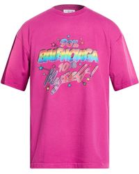 Balenciaga - Loose-Fit Printed Short-Sleeve T-Shirt - Lyst