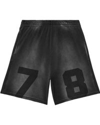 DIESEL - P-Tain-Mesh Track Shorts - Lyst
