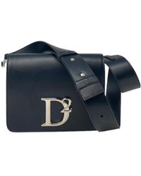 DSquared² - Logo Plaque Shoulder Bag - Lyst