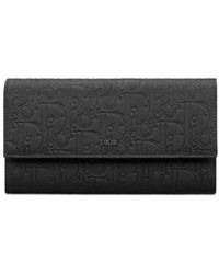 Dior - Long Flap Wallet - Lyst