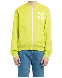 Off-White c/o Virgil Abloh - Arrow-Print Track Jacket - Lyst