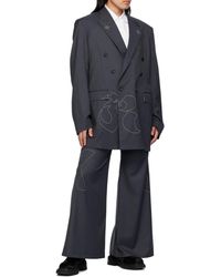 Kusikohc - Belt-Loop Casual Pants - Lyst