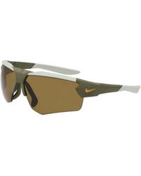 Nike - Cloak Duo Rectangle Frame Sunglasses - Lyst