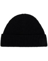 Jil Sander - Ribbed Beanie Hat - Lyst