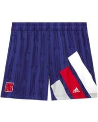 adidas - Originals Brain Dead Disney Print Shorts - Lyst