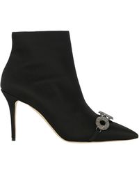 Manolo Blahnik - Pointed Short Boots - Lyst