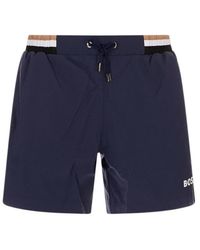 BOSS - Boss Atoll Drawstring Swim Shorts - Lyst