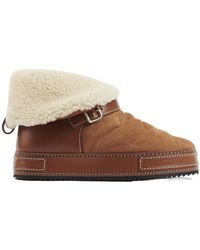Chloé - Chlo Maxie Shearling Boots - Lyst