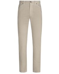 ZEGNA - Roccia Cotton Pants - Lyst