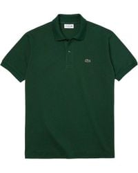 Lacoste - Solid Color Polo Shirt - Lyst
