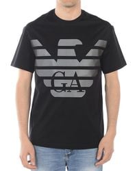 Emporio Armani - Logo T-Shirt - Lyst