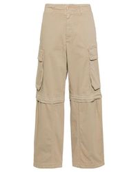 Semicouture - Cargo Trousers With Belt Loops - Lyst